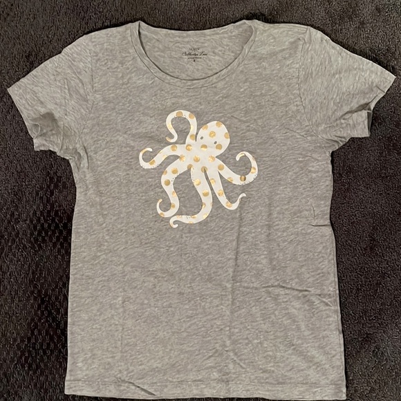 J.crew grey fitted t-shirt - Picture 1 of 3